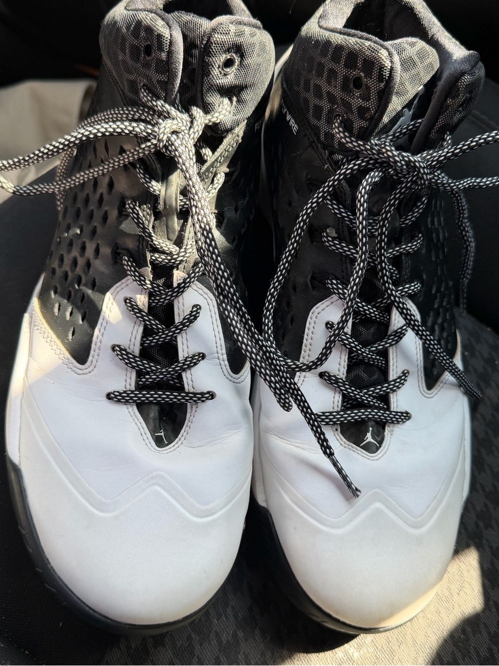 Jordan Men's Athletic Shoes in Black and White